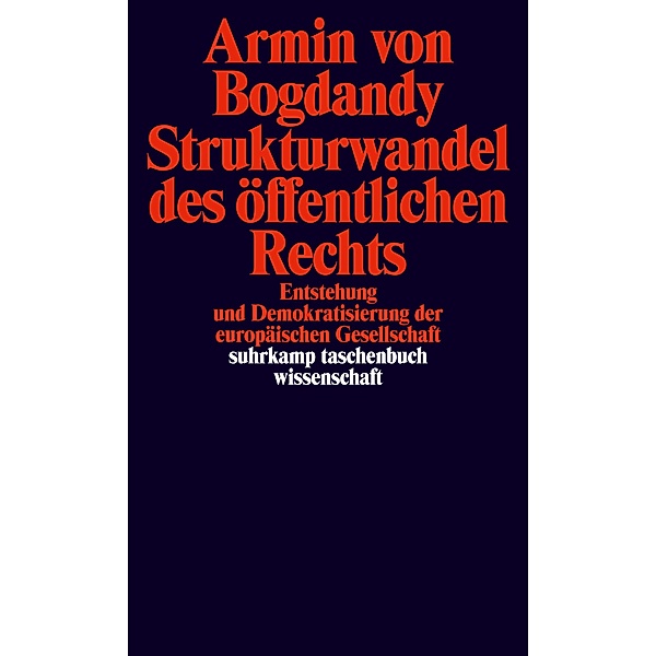 Strukturwandel des öffentlichen Rechts, Armin von Bogdandy