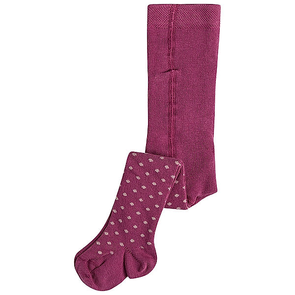 Noa Noa Strumpfhose BABY DOTTY in rose wine