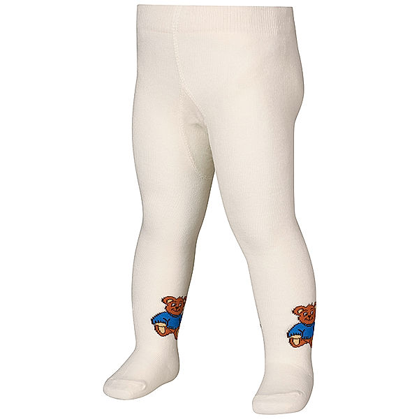 Playshoes Strumpfhose BRAUNBÄR in creme