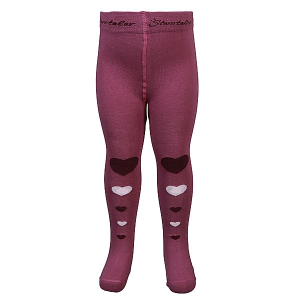 Sterntaler Strumpfhose EIGHT HEARTS in pink