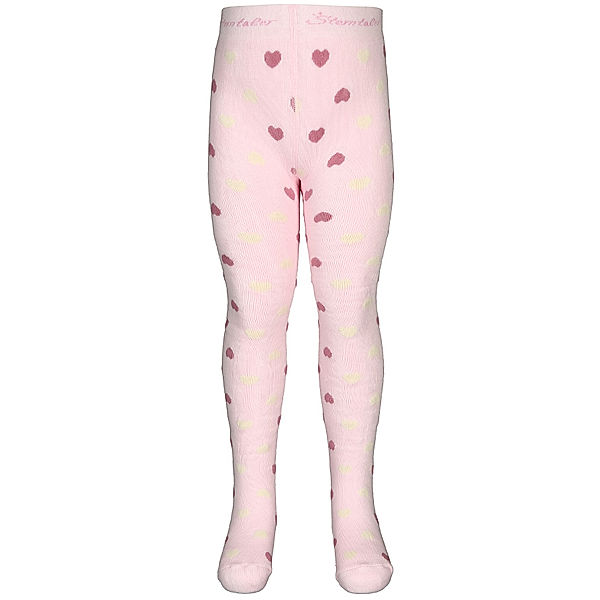 Sterntaler Strumpfhose HERZEN in rosa