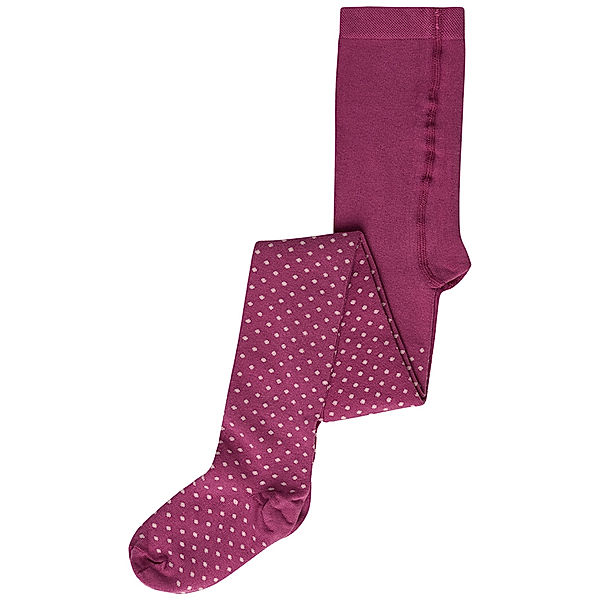 Noa Noa Strumpfhose MINI DOTTY in rose wine