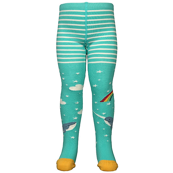 frugi Strumpfhose NARWHAL in aqua