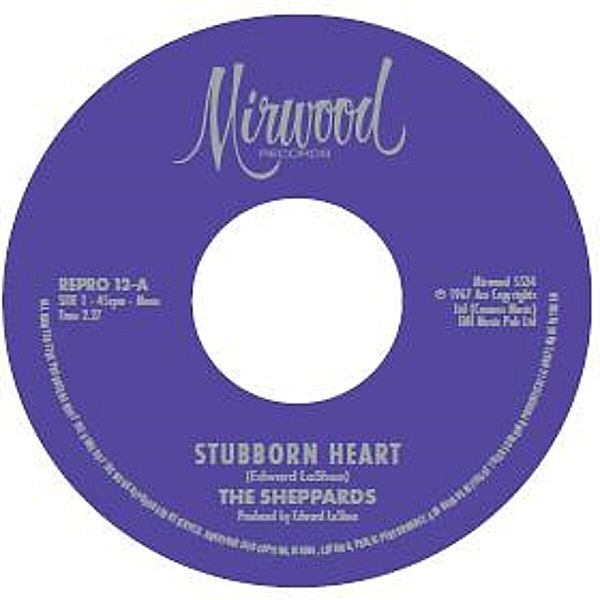 Stubborn Heart/How Do You Like It (7inch), The Sheppards