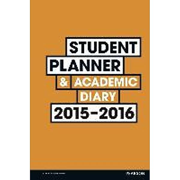 Student Planner and Academic Diary 2015-2016, Jonathan Weyers, Kathleen McMillan