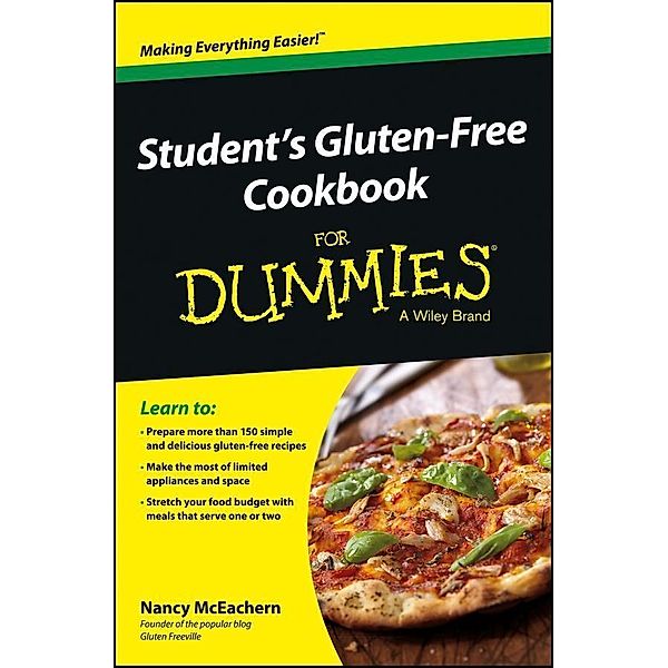 Student's Gluten-Free Cookbook For Dummies, Nancy McEachern