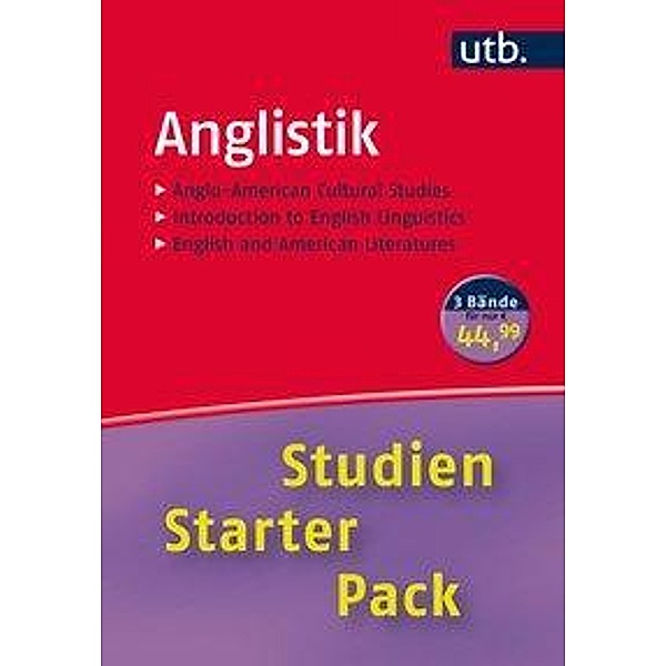 Studien-Starter-Pack Anglistik, 3 Bde., Michael Meyer, Markus Bieswanger, Annette Becker, Jody Skinner