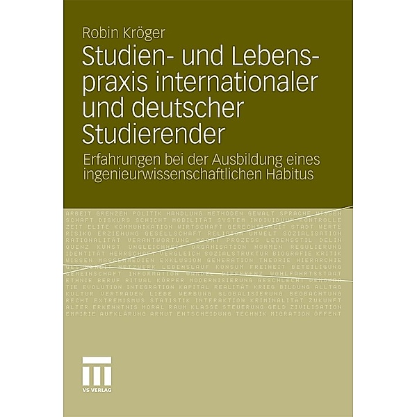 Studien- und Lebenspraxis internationaler und deutscher Studierender, Robin Kröger