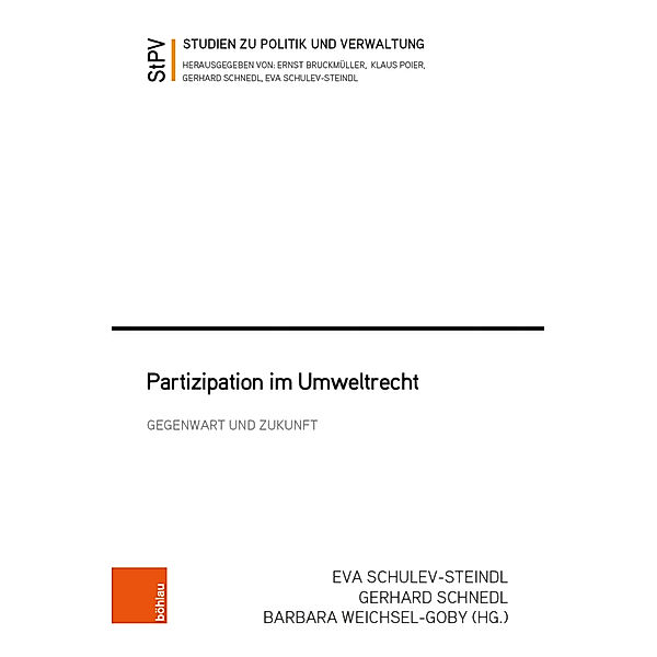 Studien zu Politik und Verwaltung / Band 115 / Partizipation im Umweltrecht