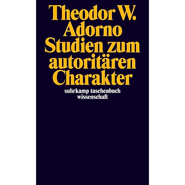 Studien zum autoritären Charakter, Theodor W. Adorno