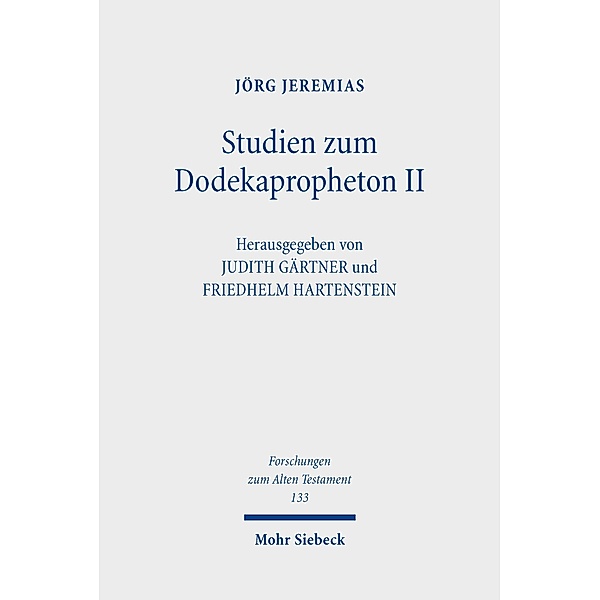 Studien zum Dodekapropheton II, Jörg Jeremias