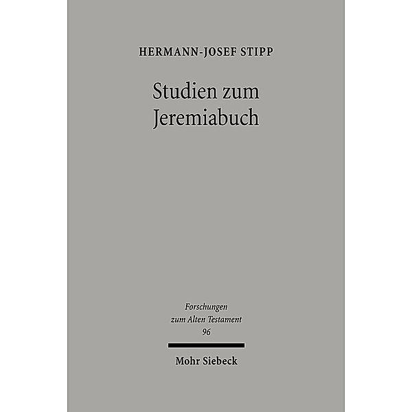Studien zum Jeremiabuch, Hermann-Josef Stipp