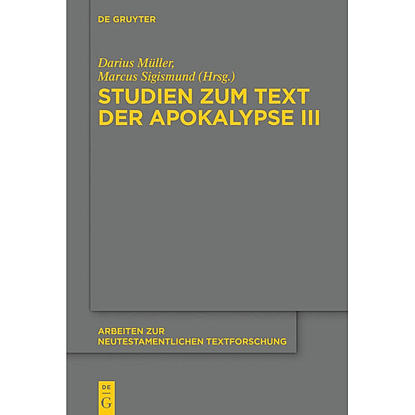 Studien zum Text der Apokalypse III