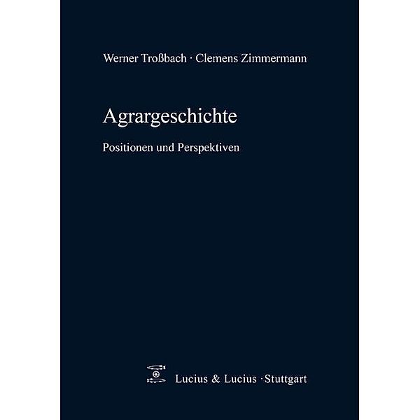 Studien zur Agrargeschichte / Quellen und Forschungen zur Agrargeschichte Bd.31, Gertrud Schröder-Lembke
