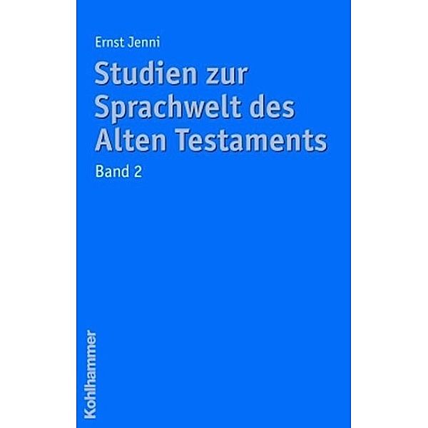 Studien zur Sprachwelt des Alten Testaments, Ernst Jenni