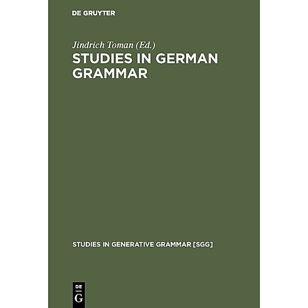 Studies in German Grammar
