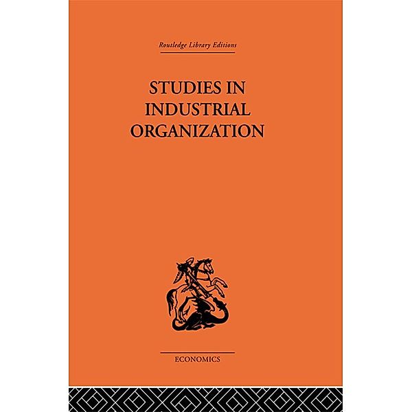 Studies in Industrial Organization, H. A. Silverman