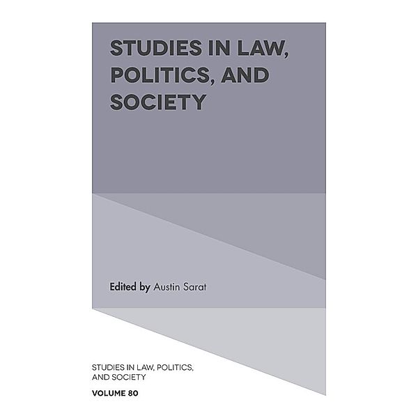 Studies in Law, Politics, and Society