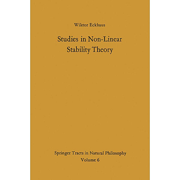 Studies in Non-Linear Stability Theory, Wiktor Eckhaus