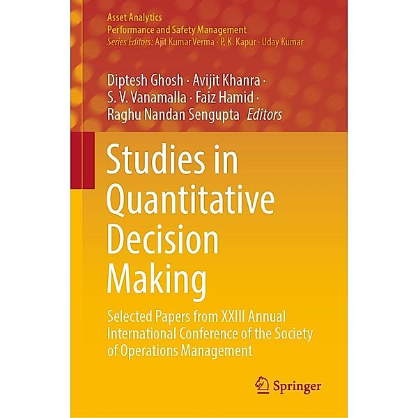 Studies in Quantitative Decision Making / Asset Analytics