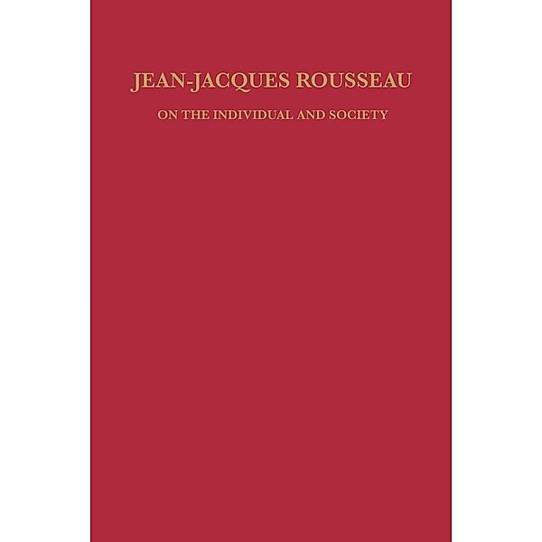 Studies in Romance Languages: Jean-Jacques Rousseau, Merle L. Perkins