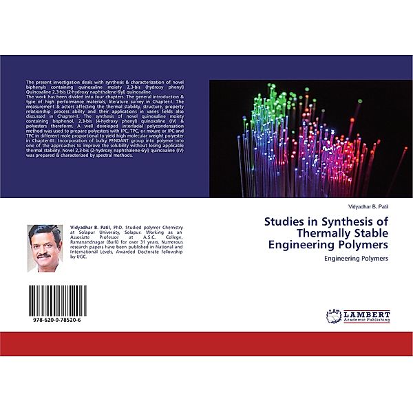 Studies in Synthesis of Thermally Stable Engineering Polymers, Vidyadhar B. Patil
