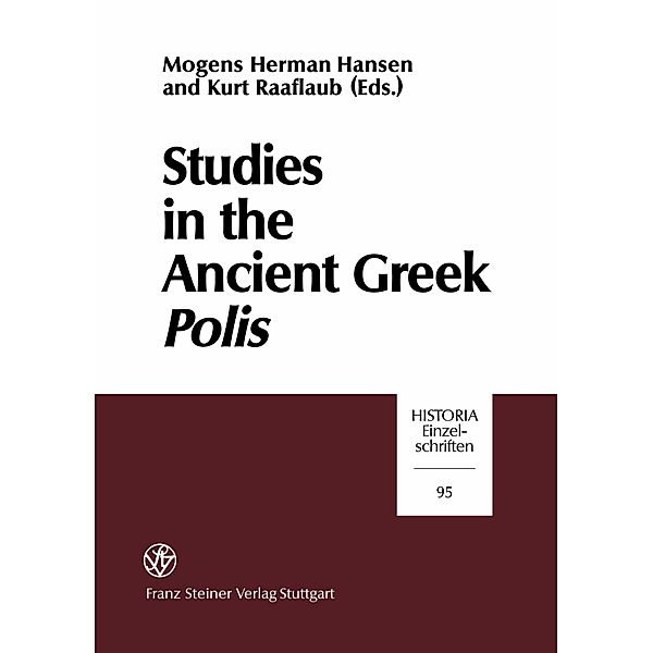 Studies in the Ancient Greek Polis