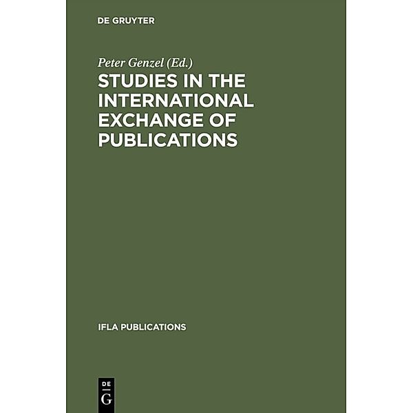 Studies in the international exchange of publications