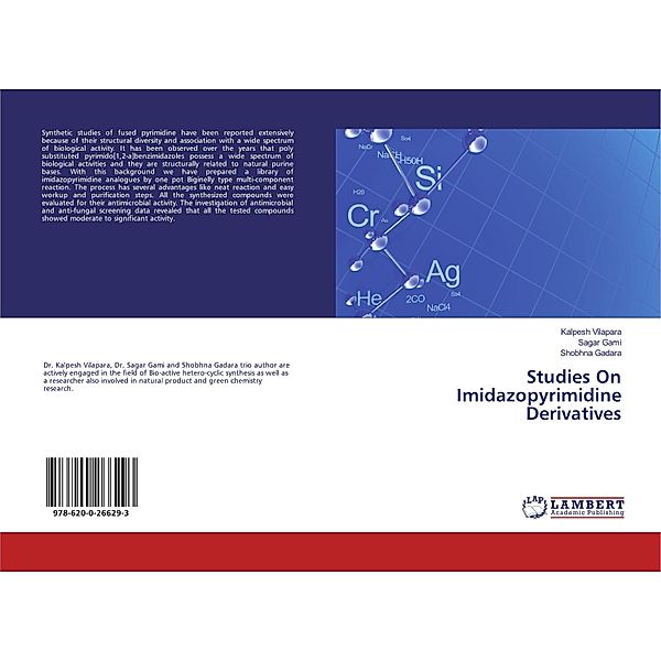 Studies On Imidazopyrimidine Derivatives, Kalpesh Vilapara, Sagar Gami, Shobhna Gadara