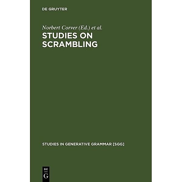 Studies on Scrambling / Studies in Generative Grammar Bd.41