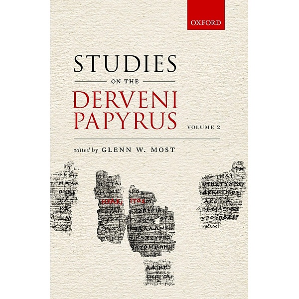 Studies on the Derveni Papyrus, volume II