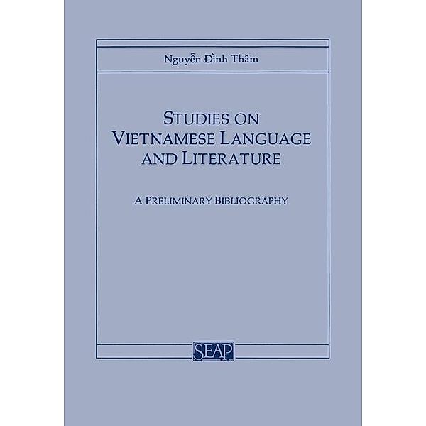 Studies on Vietnamese Language and Literature, Nguyen Dinh Tham