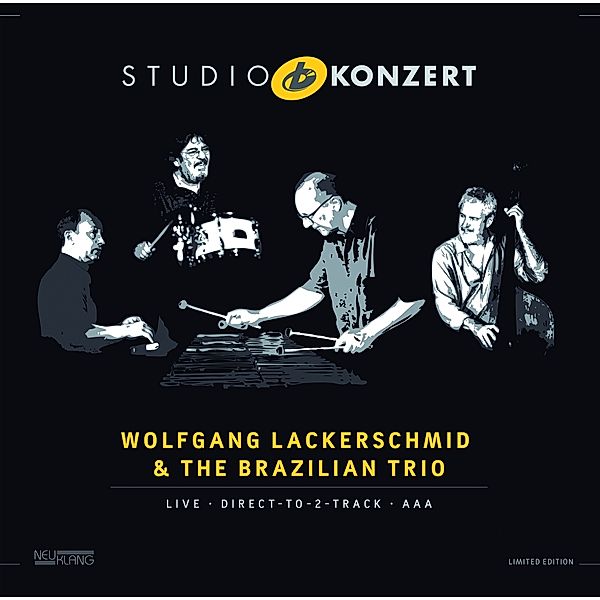 STUDIO KONZERT [180g Vinyl LIMITED, Wolfgang Lackerschmid & The Brazilian Trio