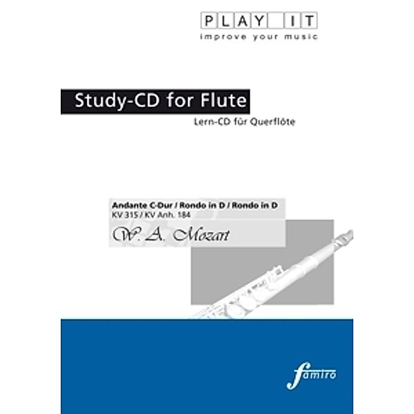 Study-Cd For Flute-Andante C-Dur/Rondo In D, Diverse Interpreten