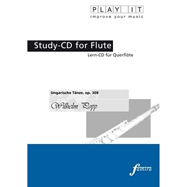 Study-Cd For Flute-Ungarische Tänze,Op.308, Diverse Interpreten