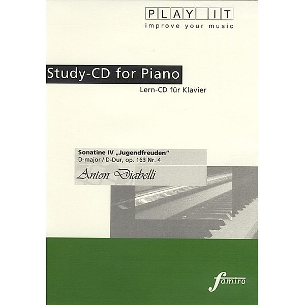 Study-Cd For Piano-Sonatine V Jugendfreuden, Diverse Interpreten