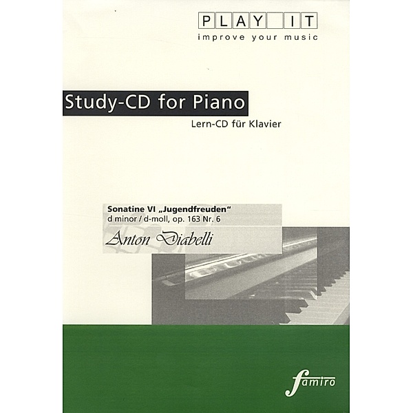 Study-Cd For Piano - Sonatine Vi,Jugendfreuden, Diverse Interpreten
