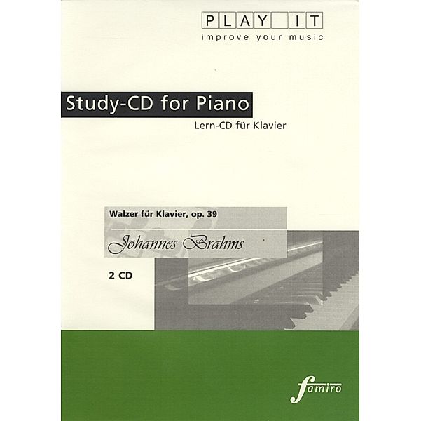 Study-Cd For Piano - Walzer Für Klavier,Op. 39, Diverse Interpreten