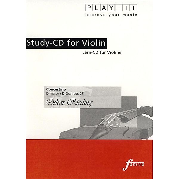 Study-Cd For Violin - Concertino,D-Dur,Op.25, Diverse Interpreten