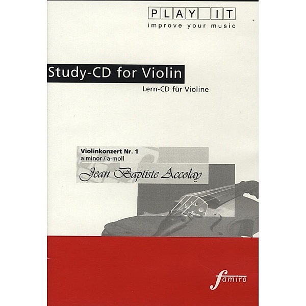 Study-Cd For Violin - Violinenkonzert Nr.1,A-Moll, Diverse Interpreten