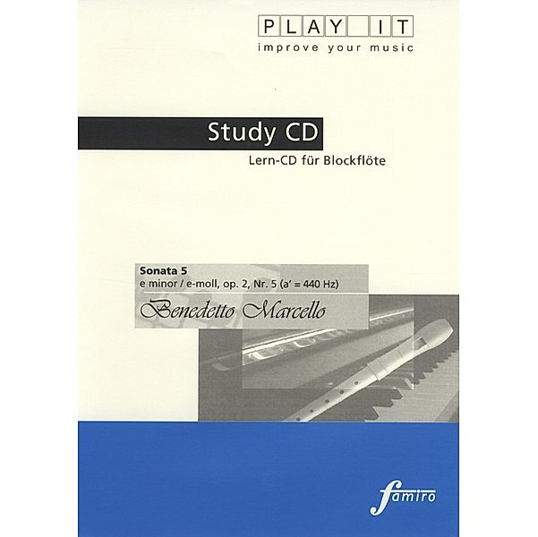 Study-Cd Recorder - Sonata 5,E-Moll,Op. 2,Nr. 5, Diverse Interpreten