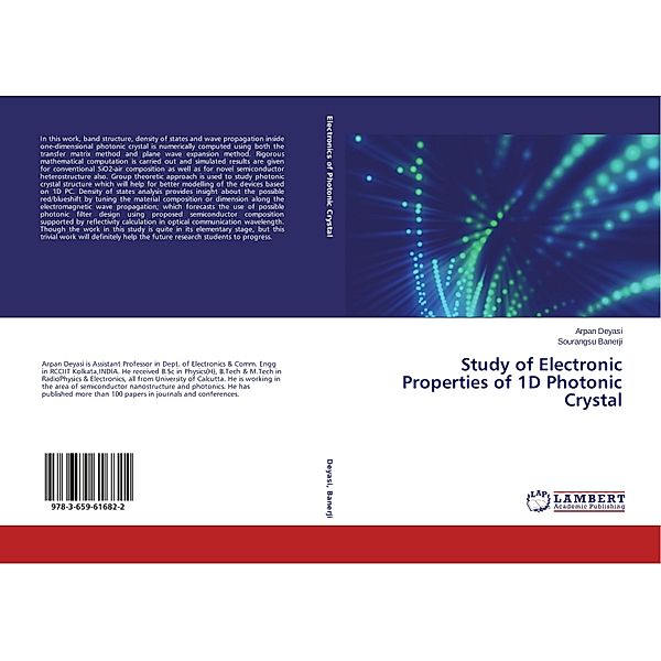 Study of Electronic Properties of 1D Photonic Crystal, Arpan Deyasi, Sourangsu Banerji
