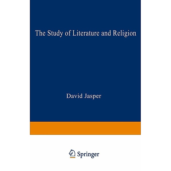 Study of Literature and Religion / Studies in Literature and Religion, David Jasper