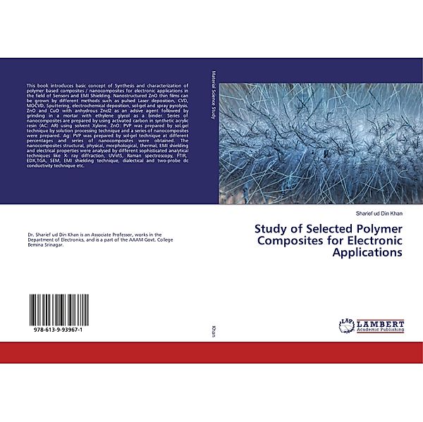 Study of Selected Polymer Composites for Electronic Applications, Sharief ud Din Khan