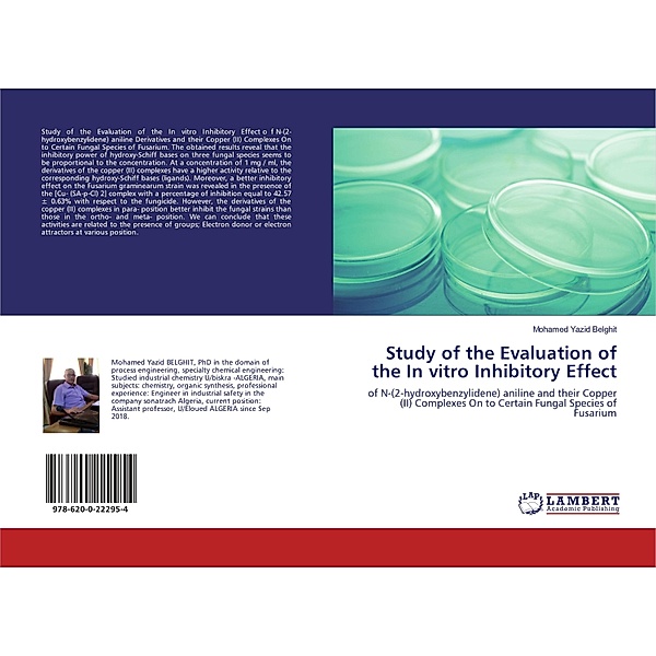 Study of the Evaluation of the In vitro Inhibitory Effect, Mohamed Yazid Belghit