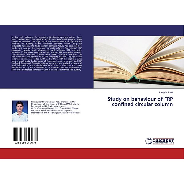 Study on behaviour of FRP confined circular column, Rakesh Patel