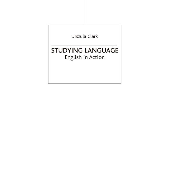 Studying Language, Urszula Clark