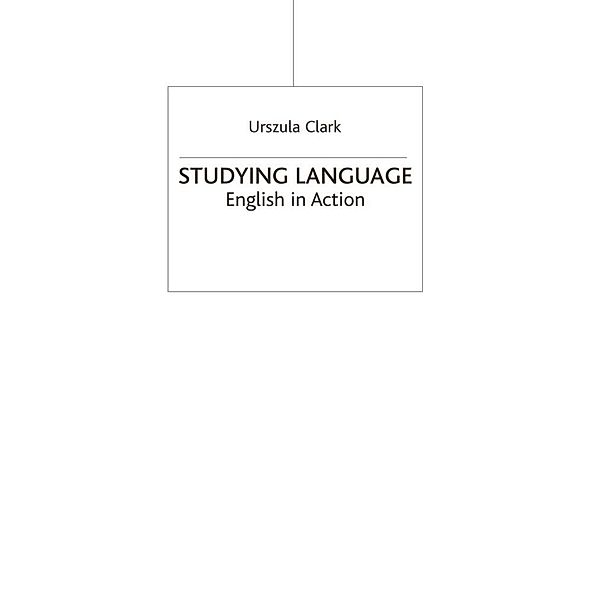 Studying Language, Urszula Clark