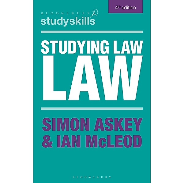 Studying Law / Bloomsbury Study Skills, Simon Askey, Ian McLeod