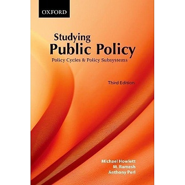 Studying Public Policy, Michael Howlett, M. Ramesh, Anthony Perl